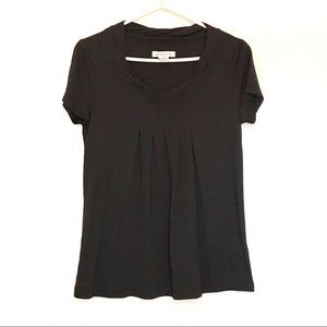 NWOT Sears Liz Claiborne black t-shirt size small